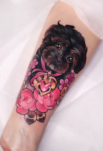 candy-ink – postacie realistyczne czarno-szary