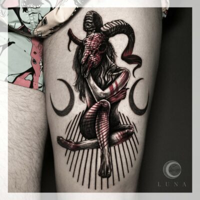 luna_tattoo – duży autorski