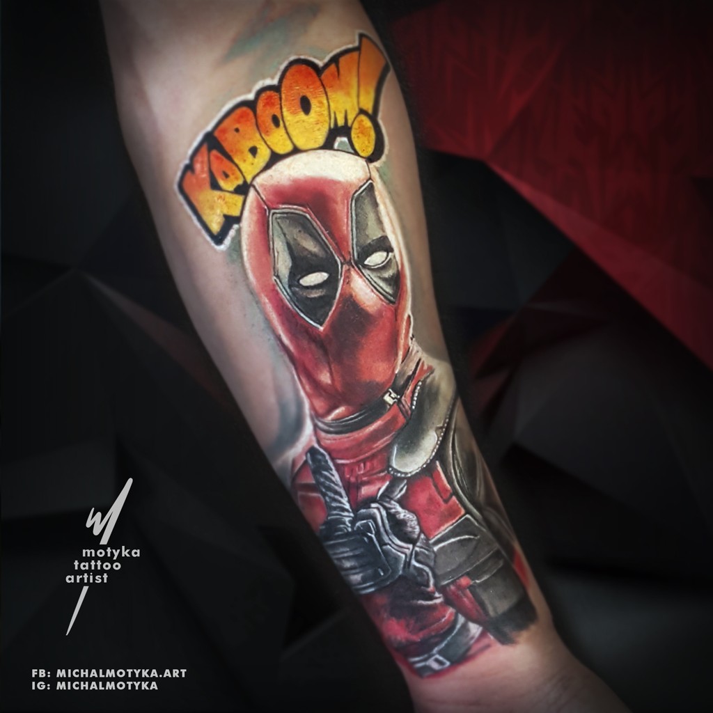 inspirowany jedna-sesja kolorowy komiksowy postac przedramie realizm 