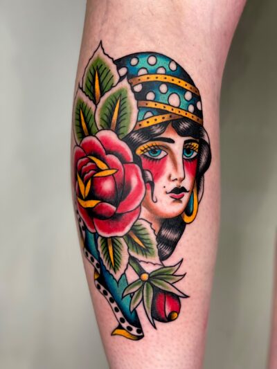 rootcher – graphic łydka